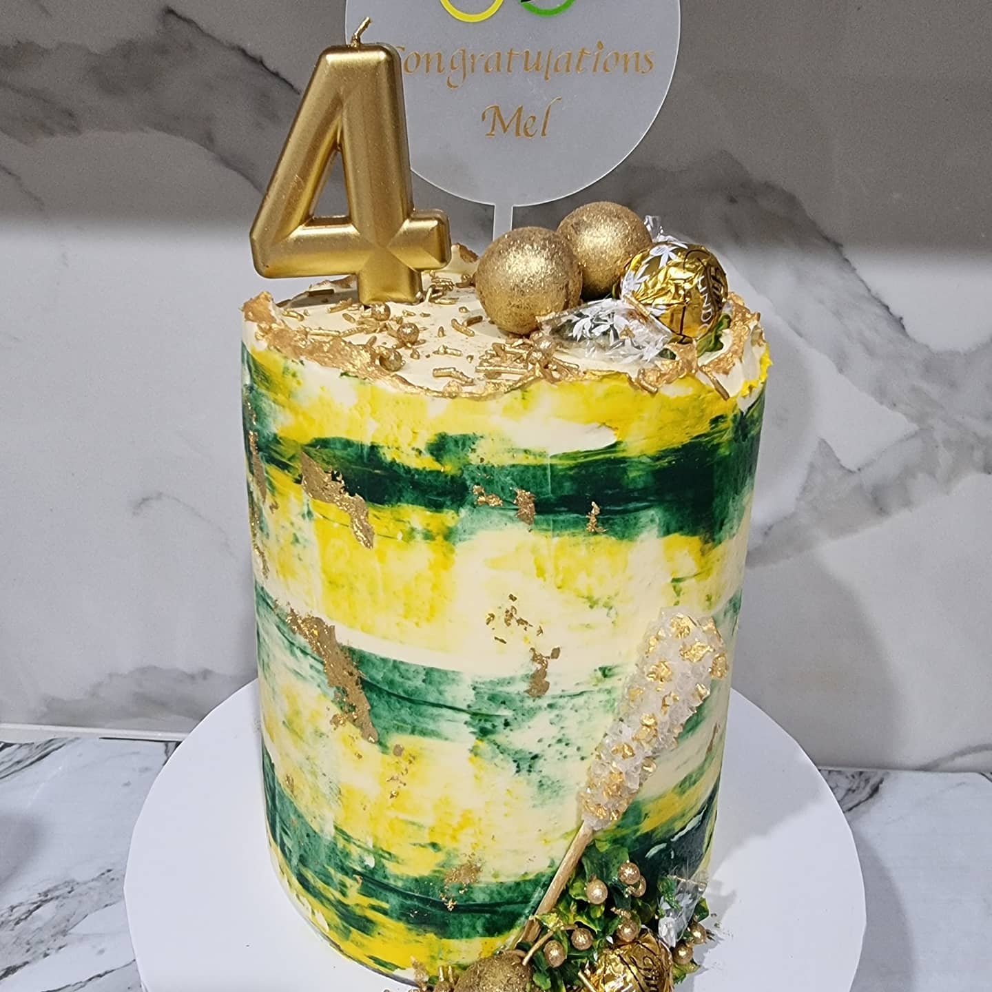 Australian themed celebration cake for Melissa Wu Olympic diver